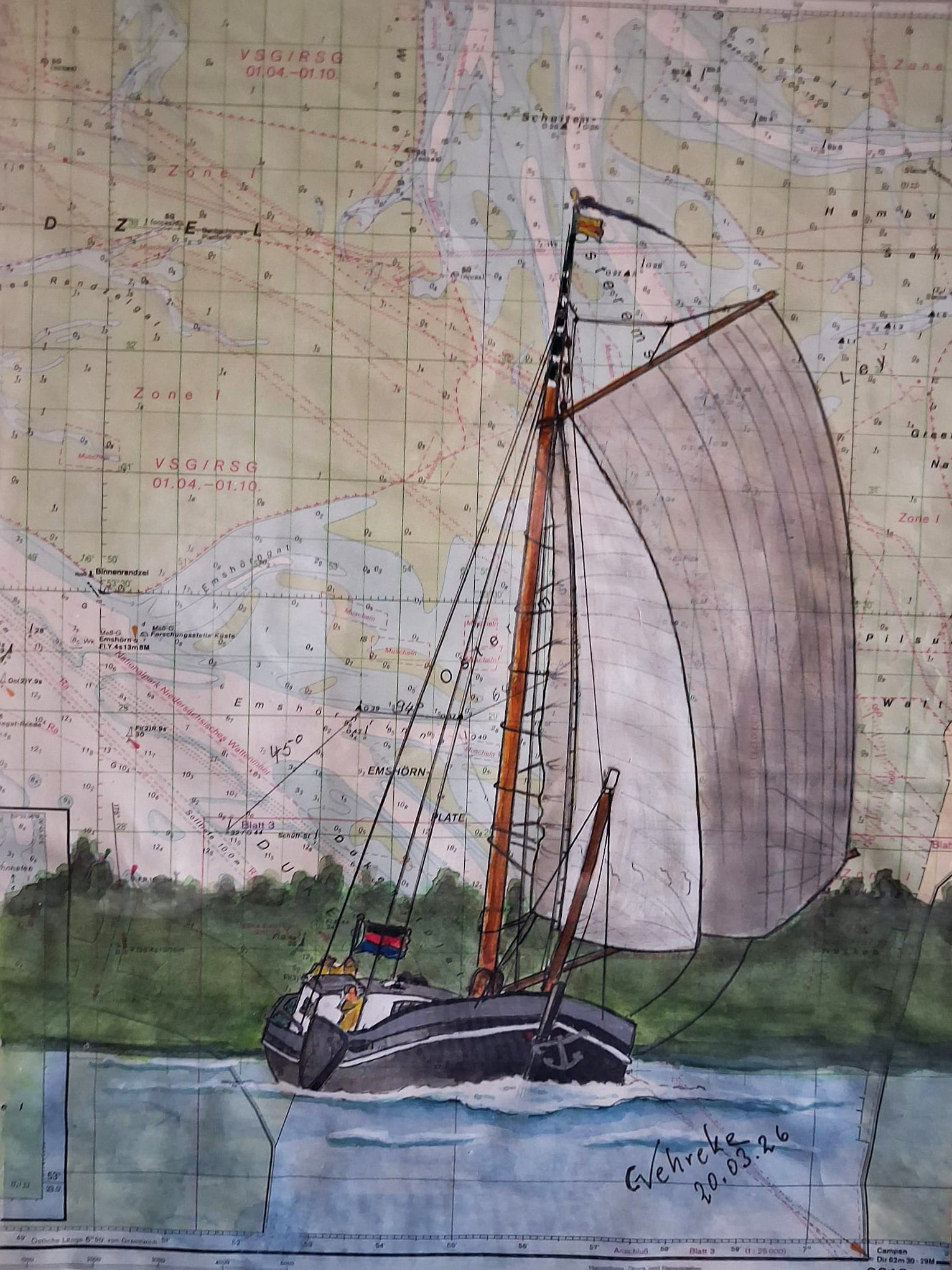Maritime Malerei