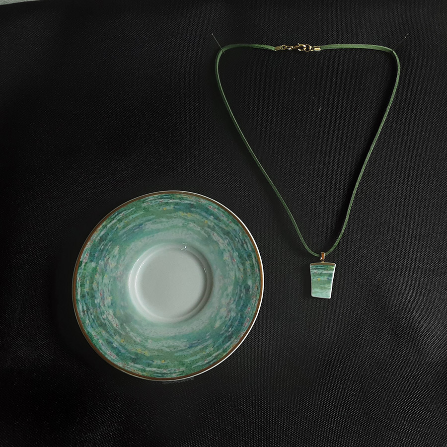 Modeschmuck aus Porzellanbruch
